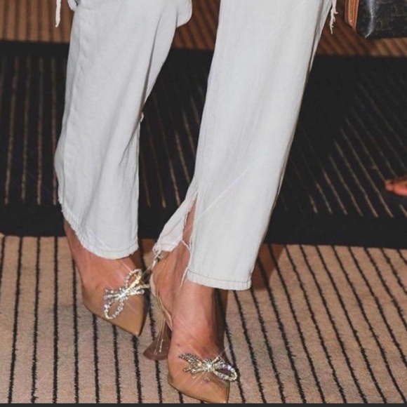 ❌SOLD❌ Amina Muaddi Rosie PVC Pumps - Picture 16 of 16